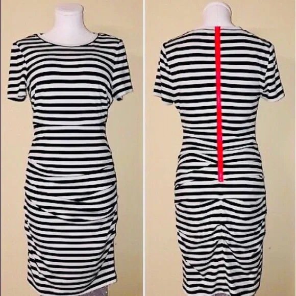 🎉HP🎉❤️🔥Vince Camuto-Midi Short Sleeve Dress Measurements in Description❤️🔥 - Picture 3 of 15